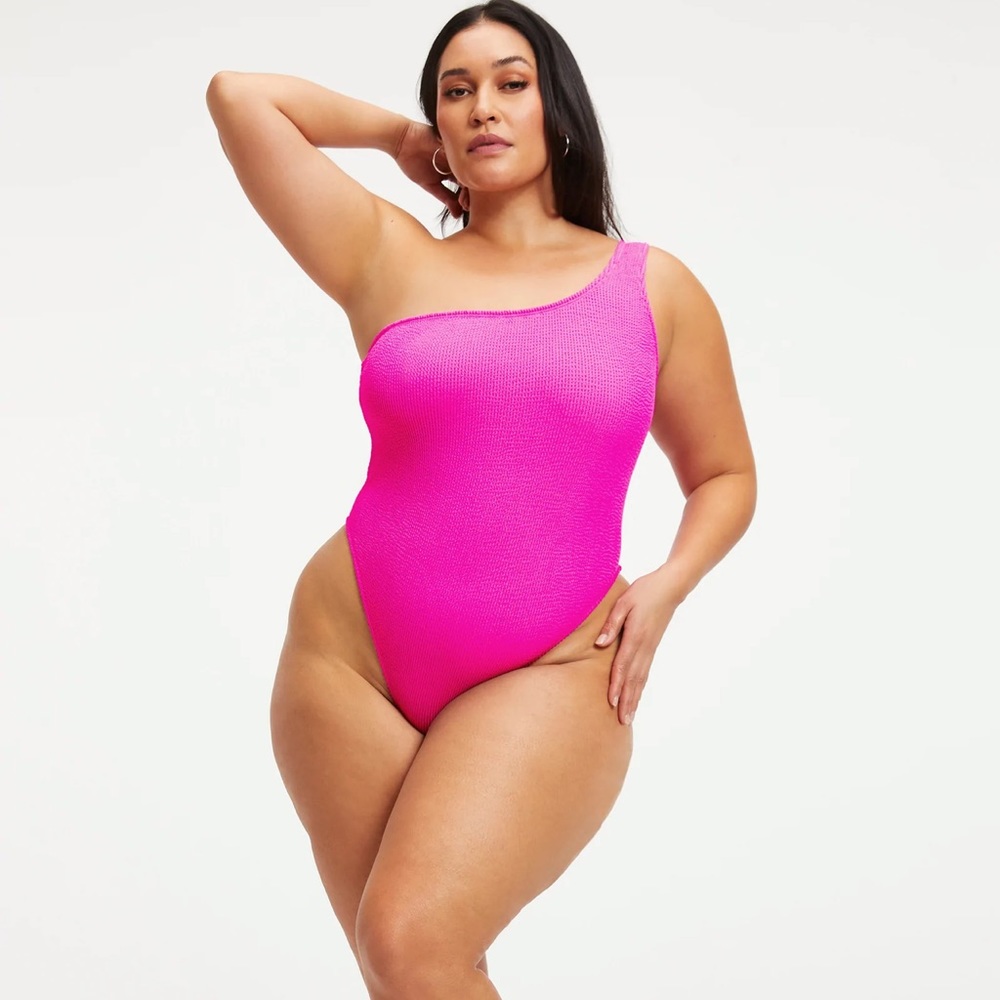 Good American - Always Fits Shoulder One-Piece